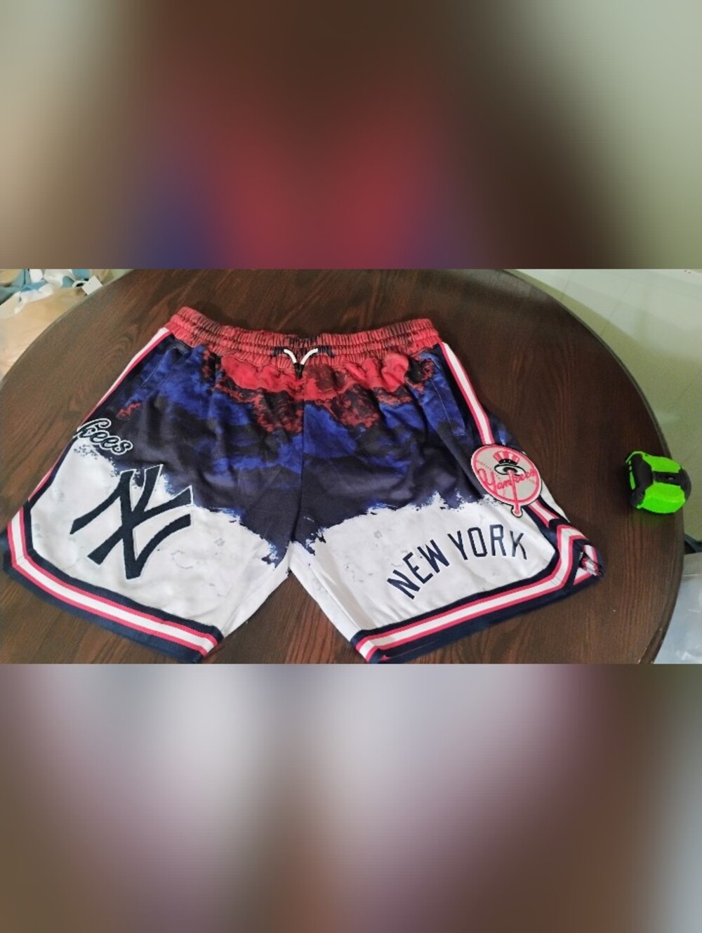 New York Yankees Pro Standard Red,White and Blue Shorts Mens SZ 3XL